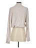 Garage Metallic Tan Turtleneck Sweater Size S - photo 2