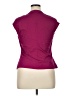 Talbots Burgundy Sleeveless Blouse Size XL - photo 2