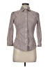 Guess Stripes Brown Long Sleeve Button-Down Shirt Size M - photo 1