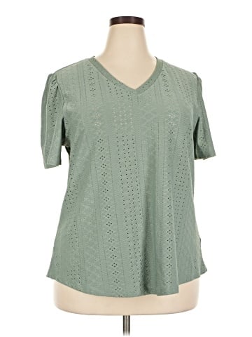 Unbranded Short Sleeve Blouse (view 1)