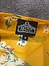 Angie 100% Polyester Yellow 3/4 Sleeve Blouse Size M - photo 7