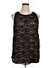 Apt. 9 Black Sleeveless Blouse Size XL - photo 1