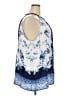 Lane Bryant Blue Sleeveless Blouse Size 20 - photo 4