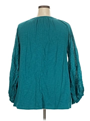 Lane Bryant Long Sleeve Blouse (view 2)