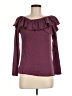 Chaser Burgundy Long Sleeve Top Size M - photo 1