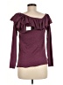 Chaser Burgundy Long Sleeve Top Size M - photo 2