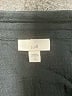 J.Jill Solid Black Long Sleeve Button-Down Shirt Size L - photo 7