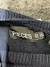 Pieces Stripes Black Turtleneck Sweater Size XL - photo 7