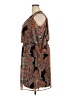 En Focus Studio 100% Polyester Paisley Brown Casual Dress Size 18 - photo 5