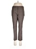 J.Jill Plaid Brown Casual Pants Size 10 Petite - photo 1