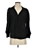 T Tahari 100% Polyester Black Long Sleeve Blouse Size S - photo 1