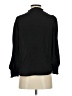 T Tahari 100% Polyester Black Long Sleeve Blouse Size S - photo 2