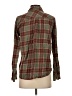 Ariat 100% Cotton Plaid Brown Long Sleeve Button-Down Shirt Size S - photo 2