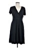 L.L.Bean Solid Black Casual Dress Size M (petite) - photo 1