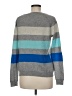 Halogen Stripes Gray Pullover Sweater Size M - photo 2