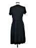 L.L.Bean Solid Black Casual Dress Size M (petite) - photo 2