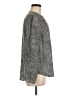 dalia 100% Polyester Animal Print Gray Long Sleeve Blouse Size M - photo 4