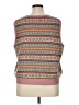 Boden Fair Isle Pink Sweater Vest Size XL - photo 2