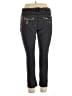 Roz & Ali Chevron-herringbone Gray Jeans Size 16 Petite - photo 2