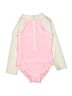 Floatimini Pink One Piece Swimsuit Size 6 - photo 1