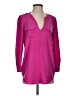 Cynthia Steffe 100% Polyester Pink Long Sleeve Blouse Size S - photo 1