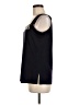 misook Chevron-herringbone Black Sleeveless Top Size M - photo 5