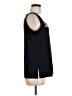misook Chevron-herringbone Black Sleeveless Top Size M - photo 4