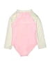 Floatimini Pink One Piece Swimsuit Size 6 - photo 2