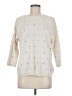 J.Jill Polka Dots Ivory Pullover Sweater Size M - photo 1