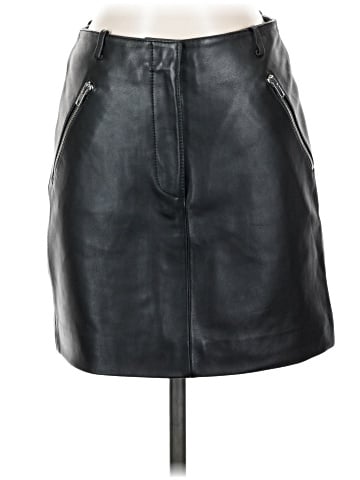 Maje Faux Leather Skirt (view 1)