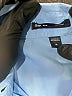 Gap Outlet 100% Cotton Color Block Blue Long Sleeve Blouse Size M - photo 6