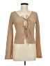 See You Monday Tan Long Sleeve Blouse Size M - photo 1