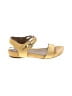 Ecco 100% Leather Yellow Sandals Size EU 38 - photo 1