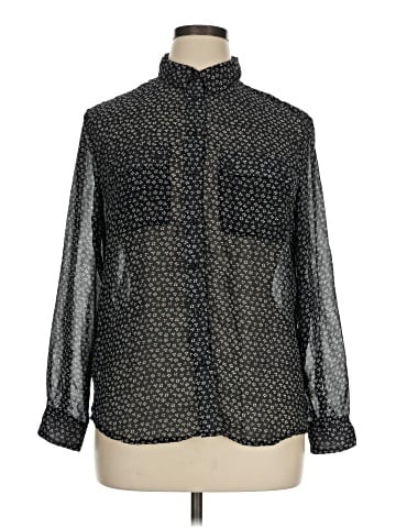 MNG Basics Long Sleeve Blouse (view 1)