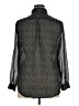 MNG Basics 100% Polyester Polka Dots Black Long Sleeve Blouse Size XL - photo 2