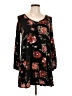 Mittoshop Floral Black Casual Dress Size L - photo 1