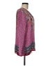 Tolani 100% Silk Pink Long Sleeve Silk Top Size M - photo 4