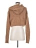 SKIMS Brown Faux Fur Jacket Size S - photo 2