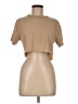 Pull&Bear Tan Short Sleeve T-Shirt Size M - photo 1