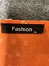 Fashion 100% Polyester Orange Long Sleeve Blouse Size XL - photo 7
