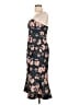 Keepsake Floral Brown Cocktail Dress Size L - photo 5