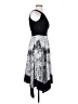 Sangria 100% Polyester Graphic Black Cocktail Dress Size 4 - photo 4