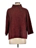 St. John's Bay Burgundy Turtleneck Sweater Size L - photo 1