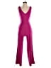 Crystal Sky Solid Purple Jumpsuit Size S - photo 1