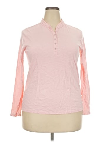 Merona Long Sleeve Polo (view 1)