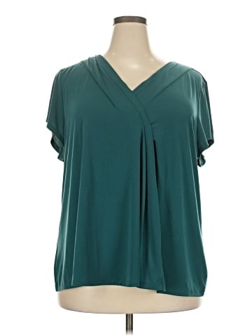 Lane Bryant Short Sleeve Blouse (view 1)