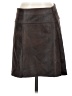 Max Studio 100% Polyurethane Brown Faux Leather Skirt Size S - photo 1