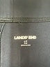 Lands' End Solid Black Blue Dress Pants Size L (tall) - photo 4