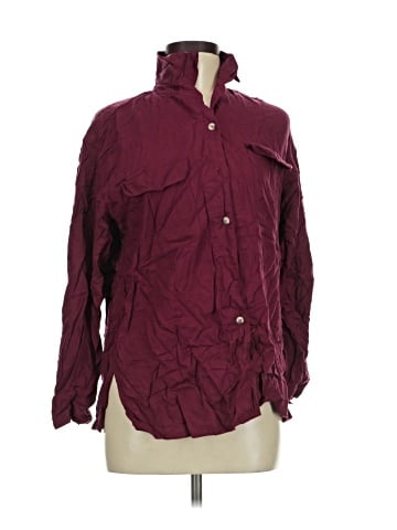 White Stag Long Sleeve Button-Down Shirt (view 1)