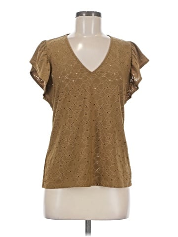 MICHAEL Michael Kors Short Sleeve Top (view 1)